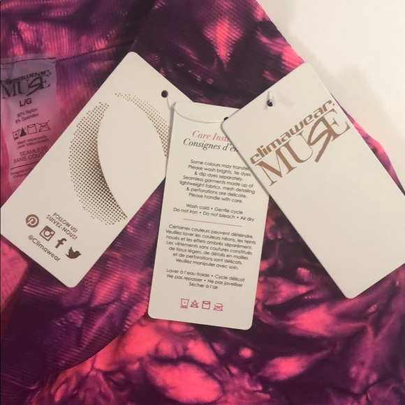 Climawear Muse Tie Dye Shorts size L - Picture 4 of 5